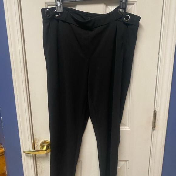 Zac & Rachel Black Trousers - Picture 2 of 9